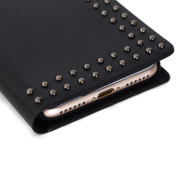 【iPhoneXS Max ケース】Dot Studs Diary (レッド)サブ画像