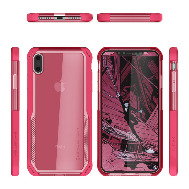 【iPhoneXS/X ケース】Cloak 4 (Pink)サブ画像