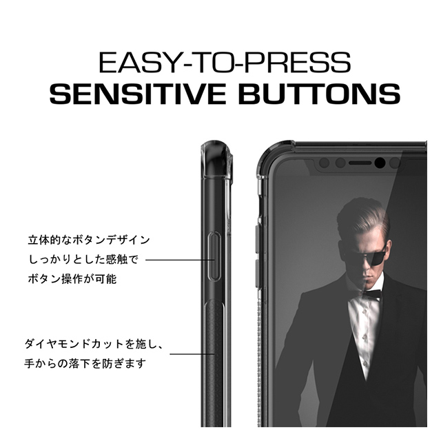 【iPhoneXS/X ケース】Covert2 (Black)goods_nameサブ画像