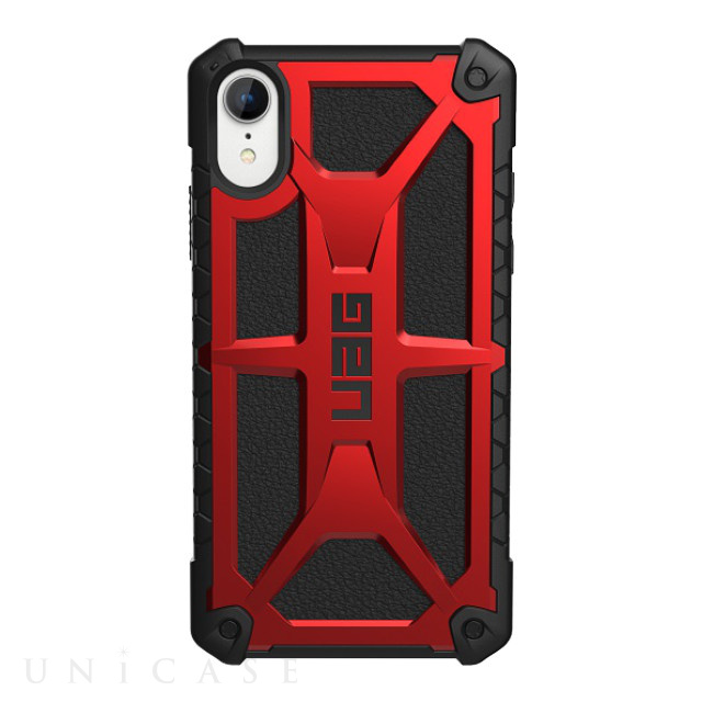 【iPhoneXR ケース】UAG Monarch Case (クリムゾン)