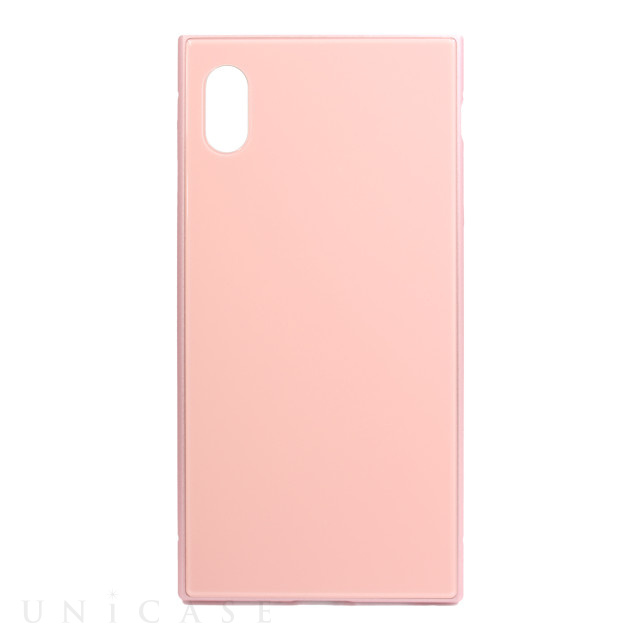 【iPhoneXS Max ケース】SQUBE PREMIUM CASE (ピンク)