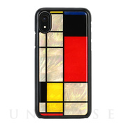 【iPhoneXR ケース】天然貝ケース (Mondrian ブ...