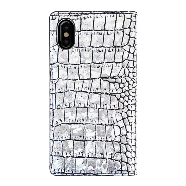 【iPhoneXS Max ケース】Hologram Croco Diaryサブ画像