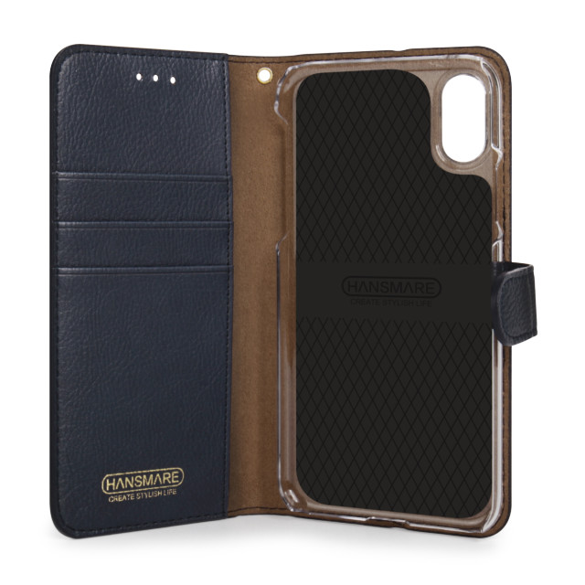 【iPhoneXS Max ケース】CALF Diary (ネイビーブルー)goods_nameサブ画像