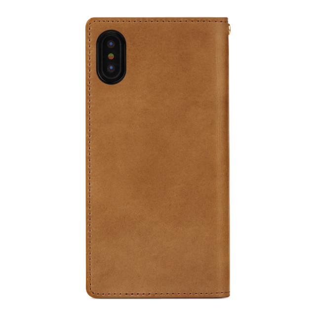 【iPhoneXS Max ケース】ITALY COW LEATHER CASE (ブラウン)goods_nameサブ画像