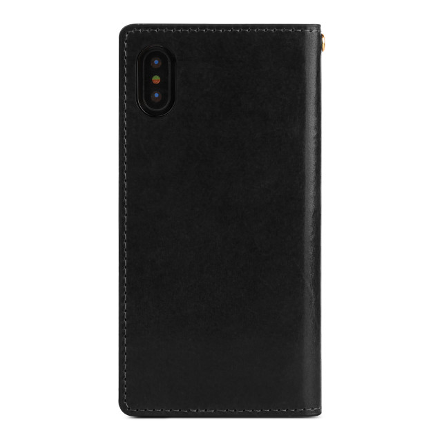 【iPhoneXS Max ケース】ITALY COW LEATHER CASE (ブラック)goods_nameサブ画像