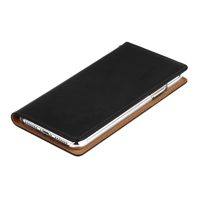 【iPhoneXS Max ケース】ITALY COW LEATHER CASE (ブラック)goods_nameサブ画像