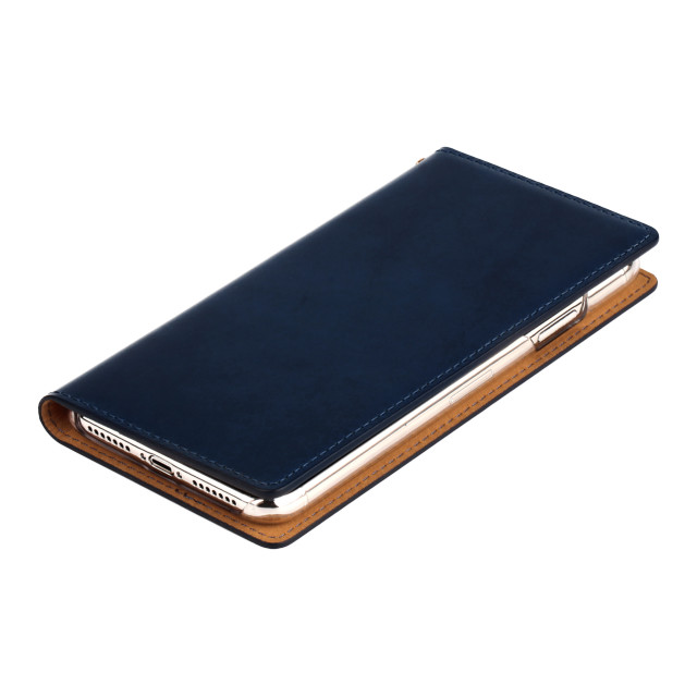 【iPhoneXS Max ケース】ITALY COW LEATHER CASE (ネイビー)サブ画像