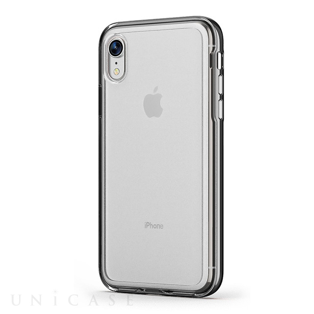 【iPhoneXR ケース】ACHROME SHIELD Premium CASE (マットブラック)