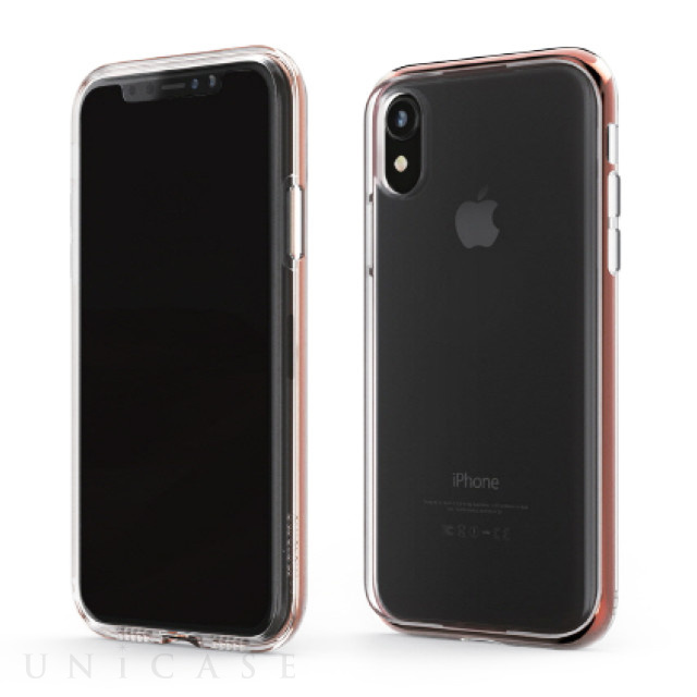 【iPhoneXR ケース】INFINITY CLEAR CASE (レッド)