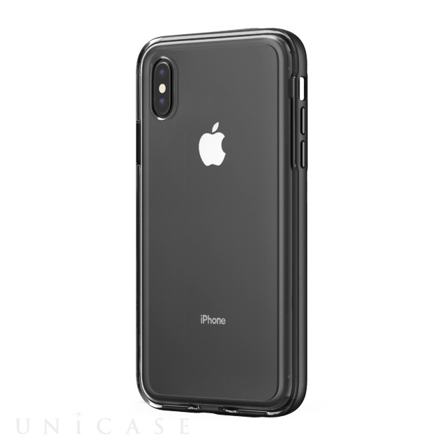 【iPhoneXS Max ケース】ACHROME SHIELD Premium CASE (マットブラック)