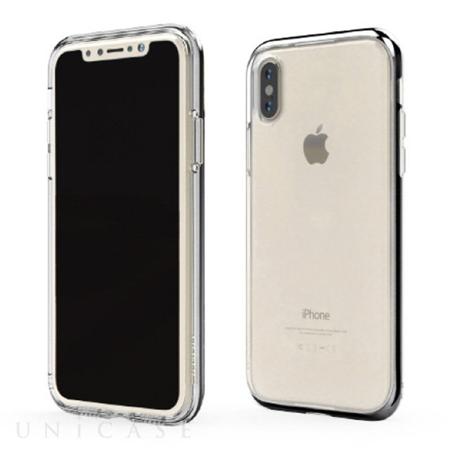 【iPhoneXS Max ケース】INFINITY CLEAR CASE (ブラック)