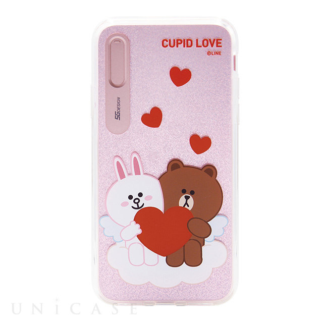 【iPhoneXS/X ケース】LIGHT UP CASE CUPID LOVE (スウィートハート1)