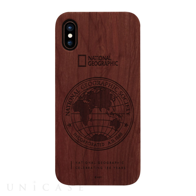 【iPhoneXS Max ケース】130th Anniversary case Nature Wood (ローズウッド)