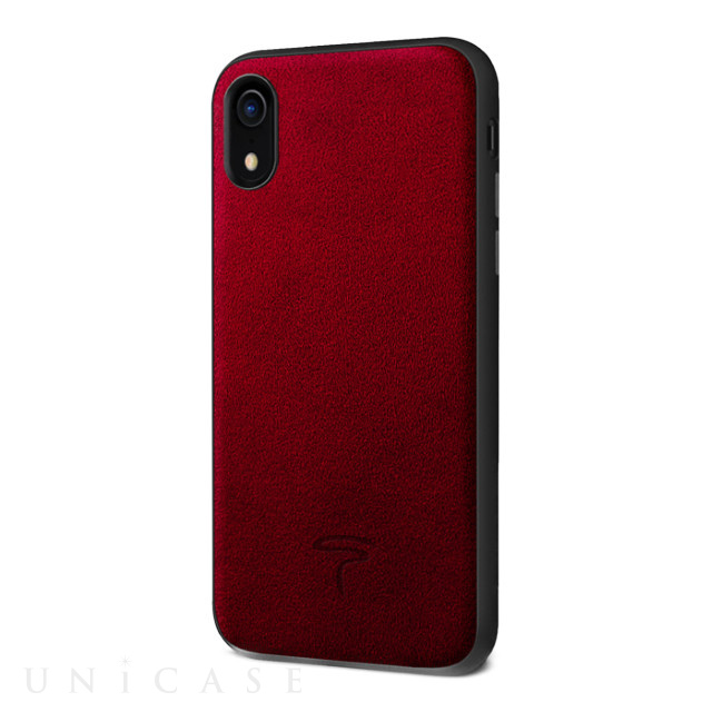 【iPhoneXR ケース】Alcantara (Red)