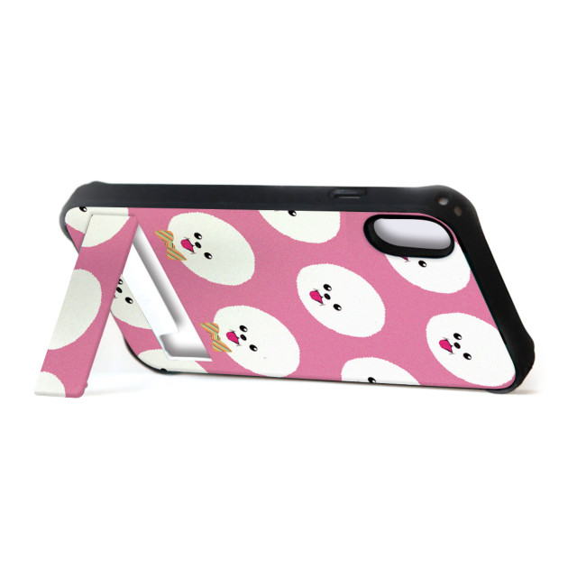 【iPhoneXR ケース】spirit case Fashionable Dog シリーズ (Bichon Frise)goods_nameサブ画像