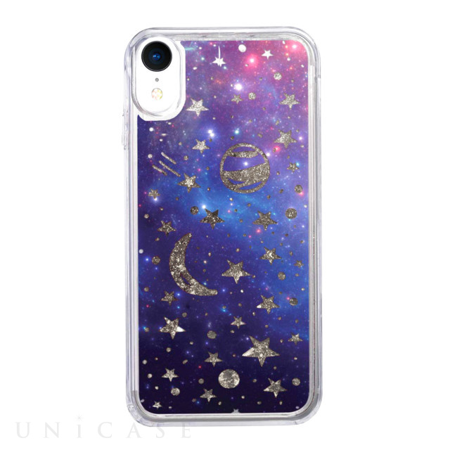 【iPhoneXR ケース】Sparkle case (Space)