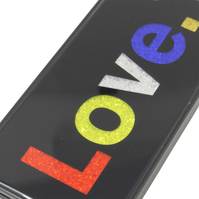 【iPhone8/7 ケース】SQUBE GLITTER CASE (LOVE)サブ画像