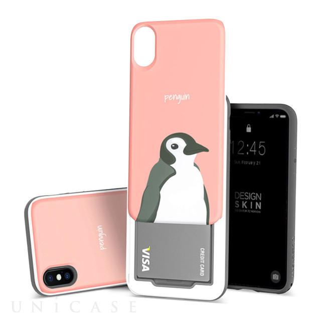 iPhoneXS/X ケース】SLIDER GRAPHIC (ペンギン) DESIGN SKIN | iPhone