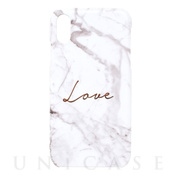 【iPhoneXS/X ケース】Marble love Bar ...