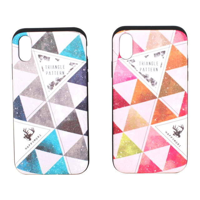 【iPhoneXS/X ケース】Triangle Pattern Bar (ピンク)goods_nameサブ画像