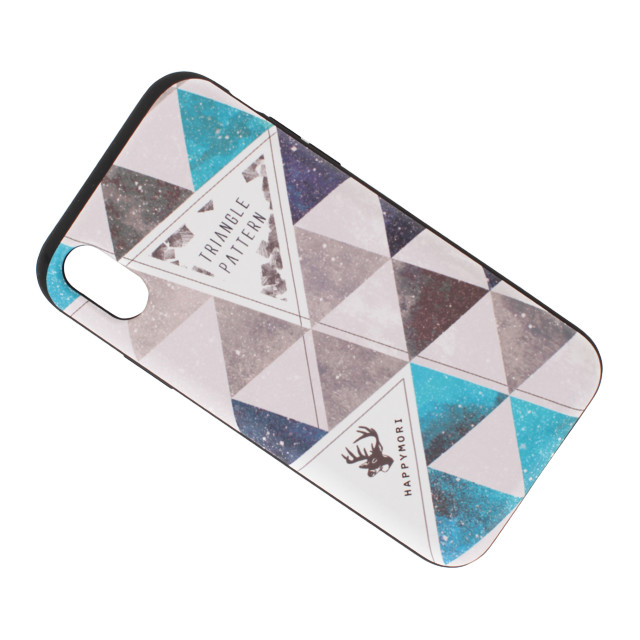 【iPhoneXS/X ケース】Triangle Pattern Bar (ブルー)goods_nameサブ画像