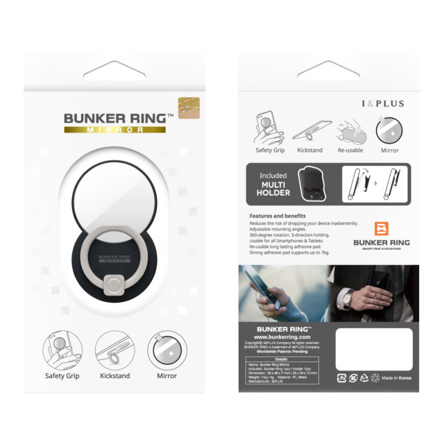 BUNKER RING Mirror Multi Holder Pac (Black)goods_nameサブ画像
