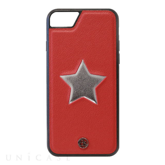 【iPhoneSE(第2世代)/8/7/6s/6 ケース】ONE STAR leatherケース (RD)