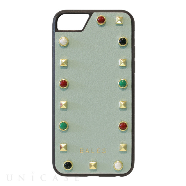 【iPhoneSE(第2世代)/8/7/6s/6 ケース】Rivet leatherケース (MT)