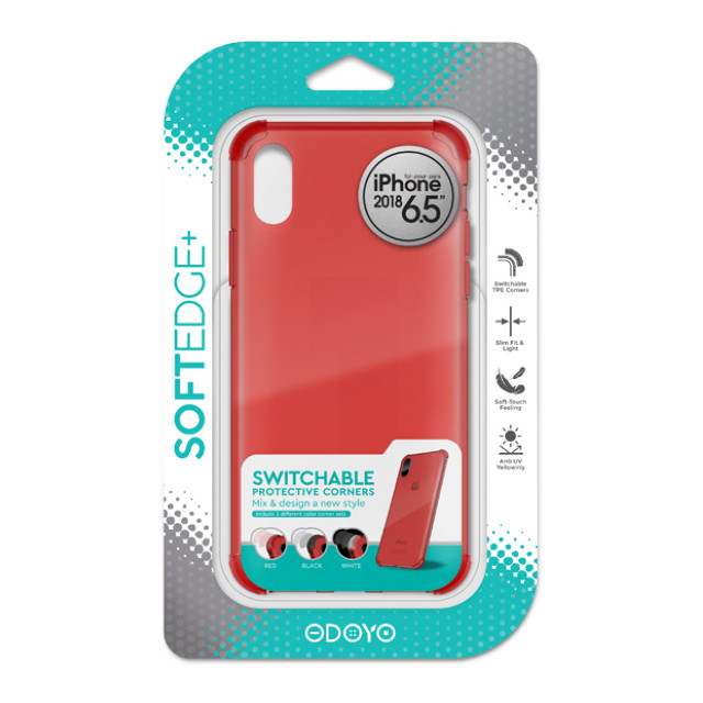 【iPhoneXS Max ケース】Soft Edge (Burgundy Red)goods_nameサブ画像