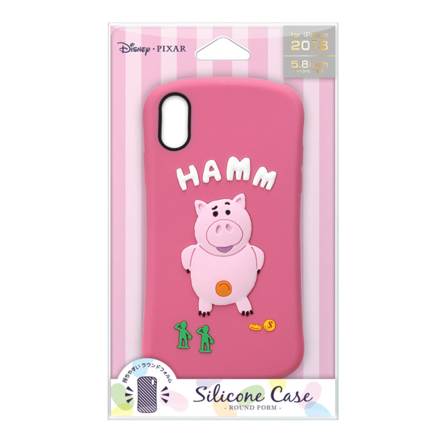 【iPhoneXS/X ケース】シリコンケース (ハム)goods_nameサブ画像