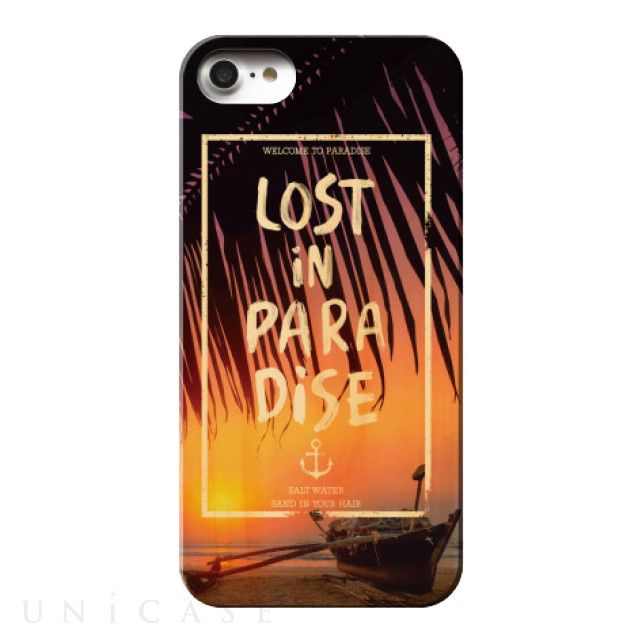 【iPhone8/7/6s/6 ケース】ウッディフォトケース (lost in paradise)