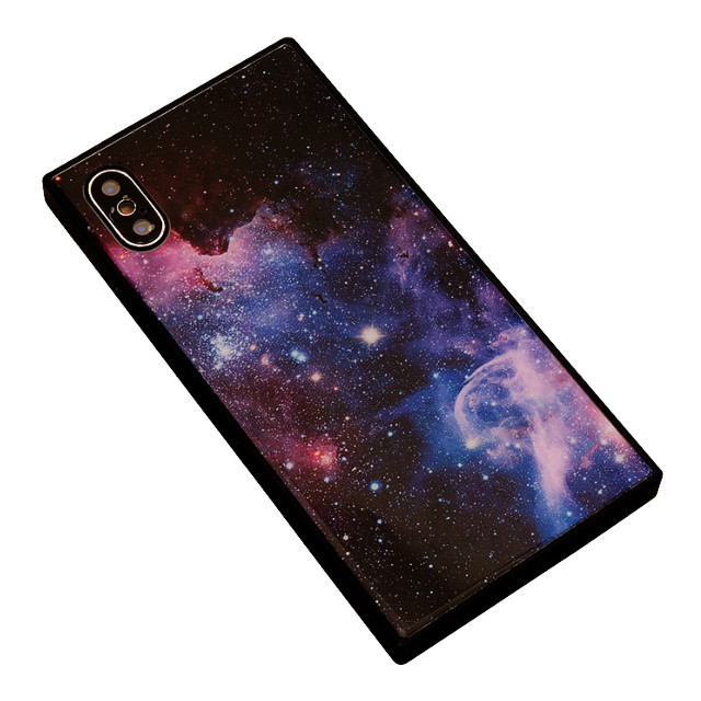 【iPhoneXS/X ケース】KWH スクエア型 ガラスケース (SPACE)goods_nameサブ画像