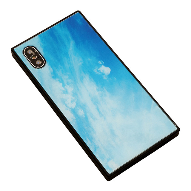 【iPhoneXS/X ケース】KWH スクエア型 ガラスケース (SKY)goods_nameサブ画像