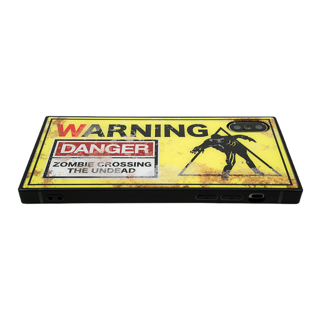 【iPhoneXS/X ケース】KWH スクエア型 ガラスケース (WARNING DANGER)goods_nameサブ画像