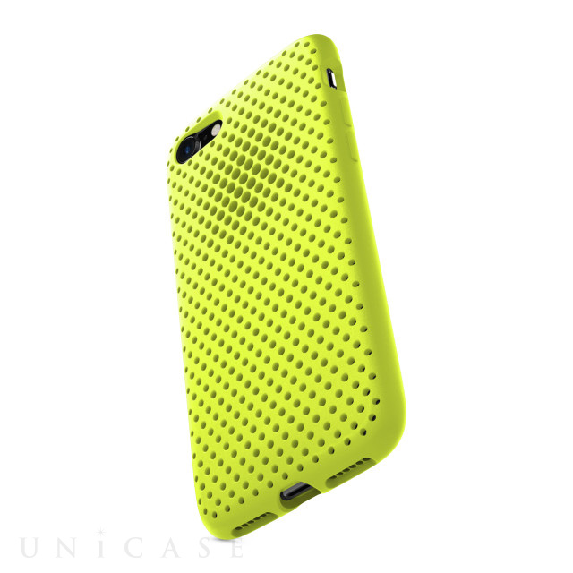 【iPhone8/7 ケース】Mesh Case (Lime Yellow)