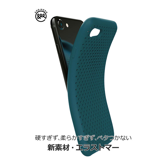 【iPhone8/7 ケース】Mesh Case (Bright Red)サブ画像