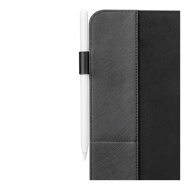 【iPad Pro(11inch)(第1世代) ケース】“EURO Passione” Book PU Leather Case (Black)サブ画像