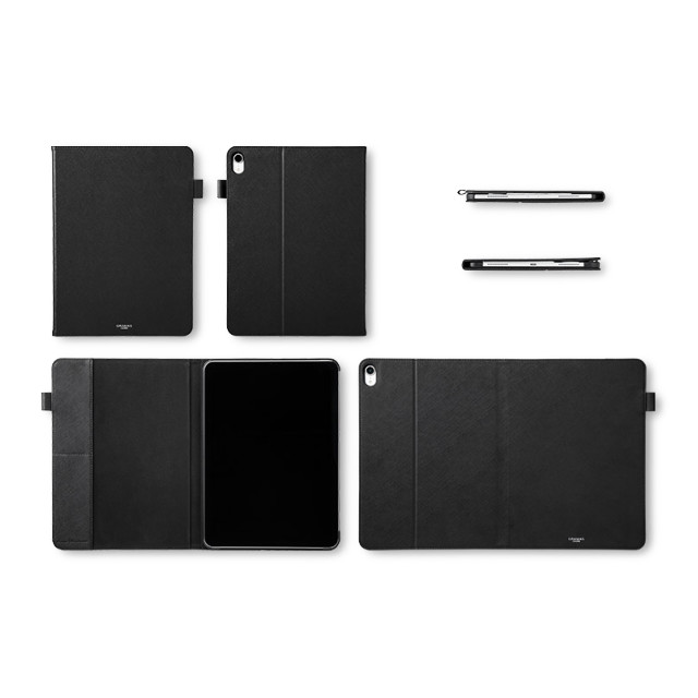 【iPad Pro(11inch)(第1世代) ケース】“EURO Passione” Book PU Leather Case (Black)サブ画像