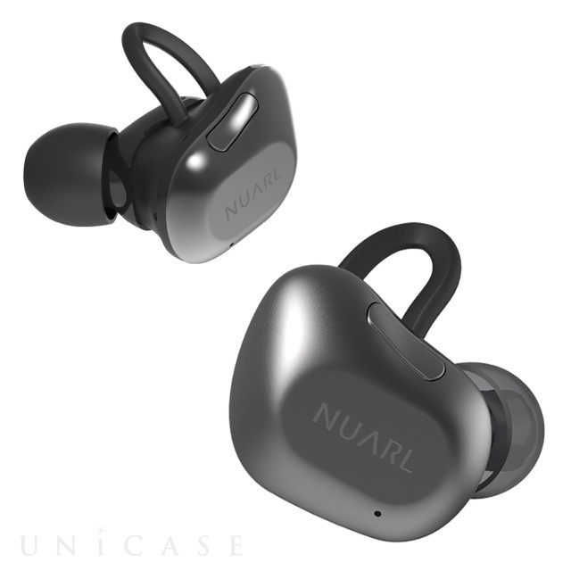 【完全ワイヤレスイヤホン】NT01B-BS HDSS True Wireless Stereo Earphones (ブラックシルバー)