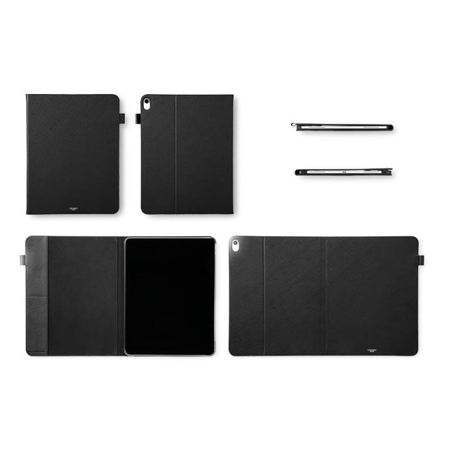 【iPad Pro(12.9inch)(第3世代) ケース】“EURO Passione” Book PU Leather Case (Black)goods_nameサブ画像