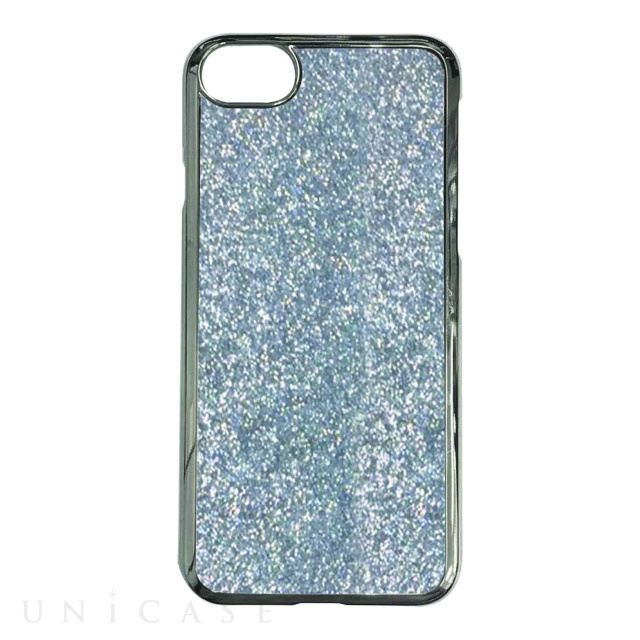 【iPhoneSE(第2世代)/8/7/6s/6 ケース】GLITTER CASE (Giltter silver)