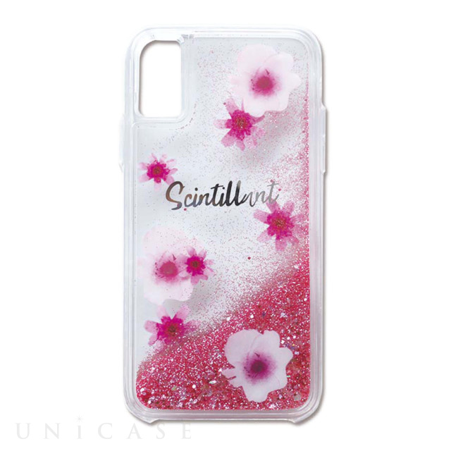 【iPhoneXS/X ケース】Liquid case (Scintilant)