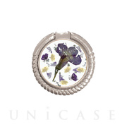 Smartphone ring (Purple flower)