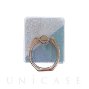 Smartphone ring (Blue Glitter)