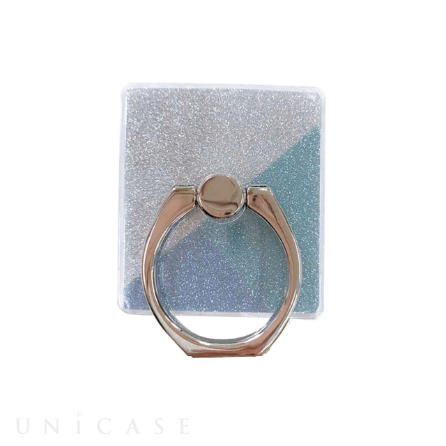 Smartphone ring (Blue Glitter)