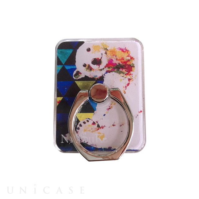 NiJi$uKe smartphone ring (シロクマ)