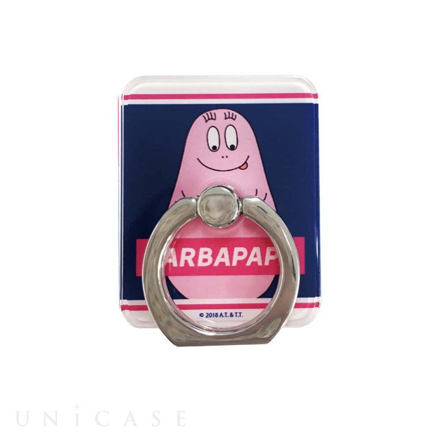 BARBAPAPA SMARTPHONE RING (ピンクライン)