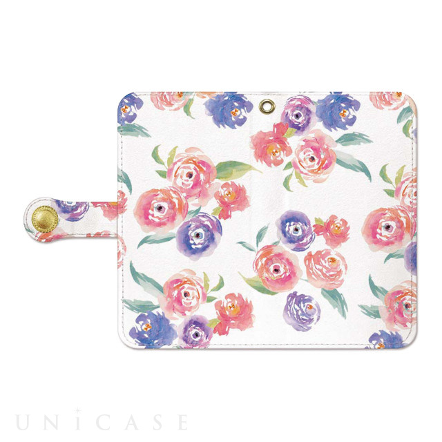 【マルチ スマホケース】COIN MOTIF CASE (Watercolor rose)