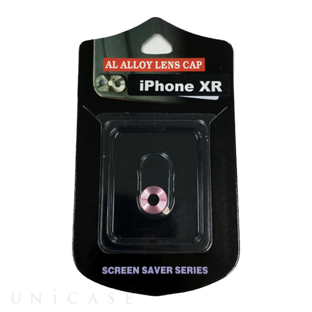 【iPhoneXR】背面カメラレンズ保護キャップ レンズガードプロテクター (ローズゴールド)